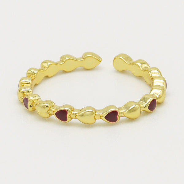 Anillo Corazones