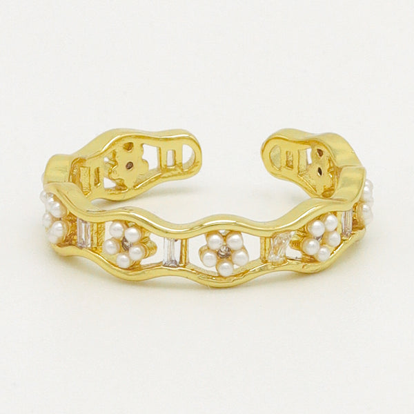 Anillo Perlas