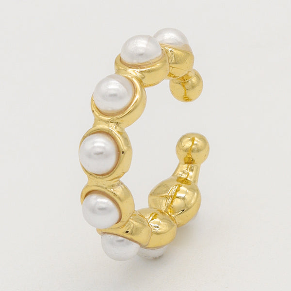 Earcuff Perlas