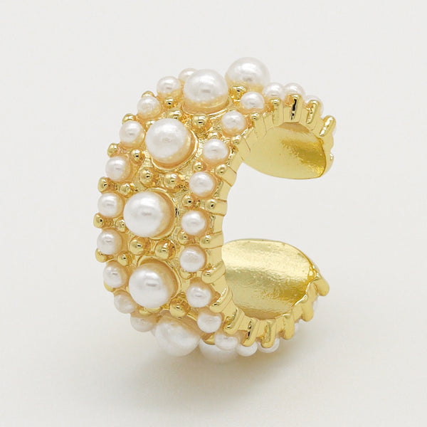 Earcuff Perlas