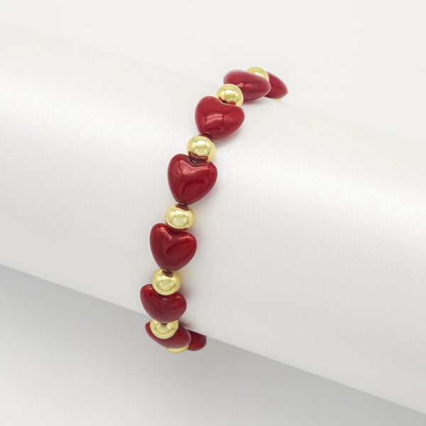 Pulsera Corazones