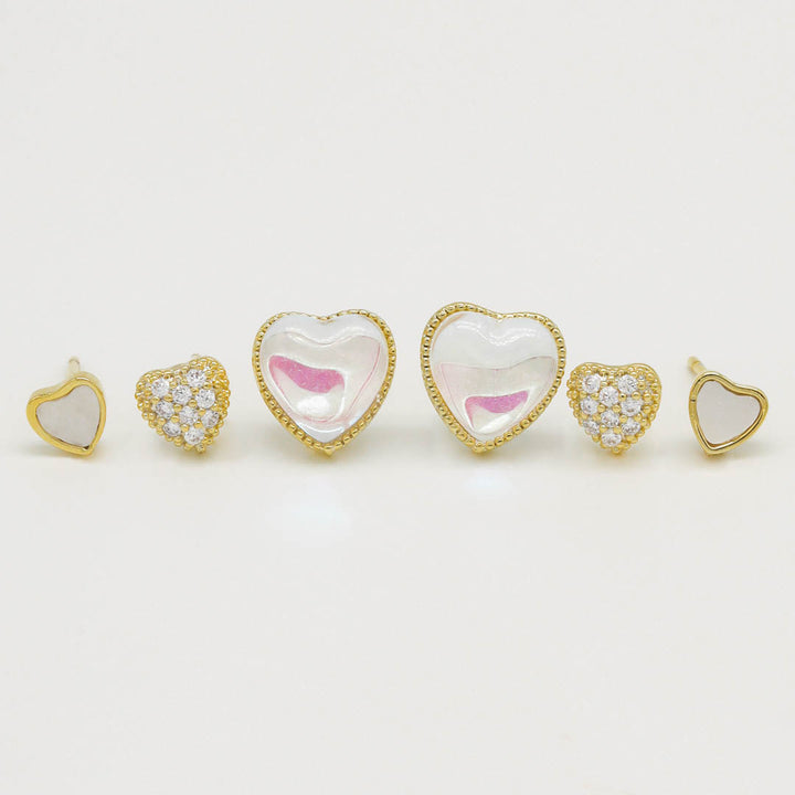 TOPO SET TRIPLE CORAZON